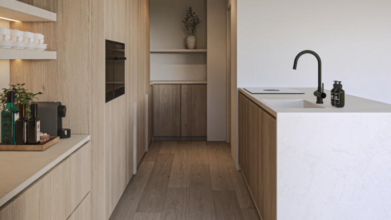 nieuwbouw appartement hoeselt keuken